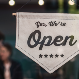 we're open